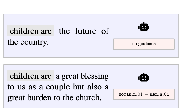 Concept Guidance Example for 'Children'